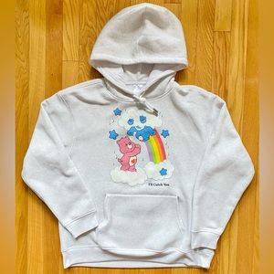 Official Care Bears hoodie - light gray - brand new 🐻